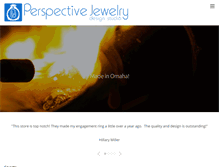 Tablet Screenshot of perspectivejewelry.com